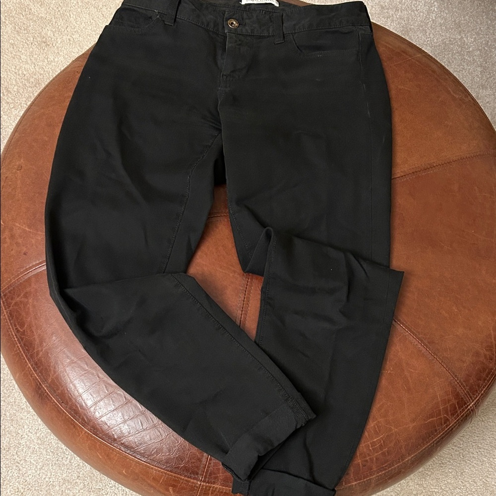 Banana Republic Black Straight Leg Jeans